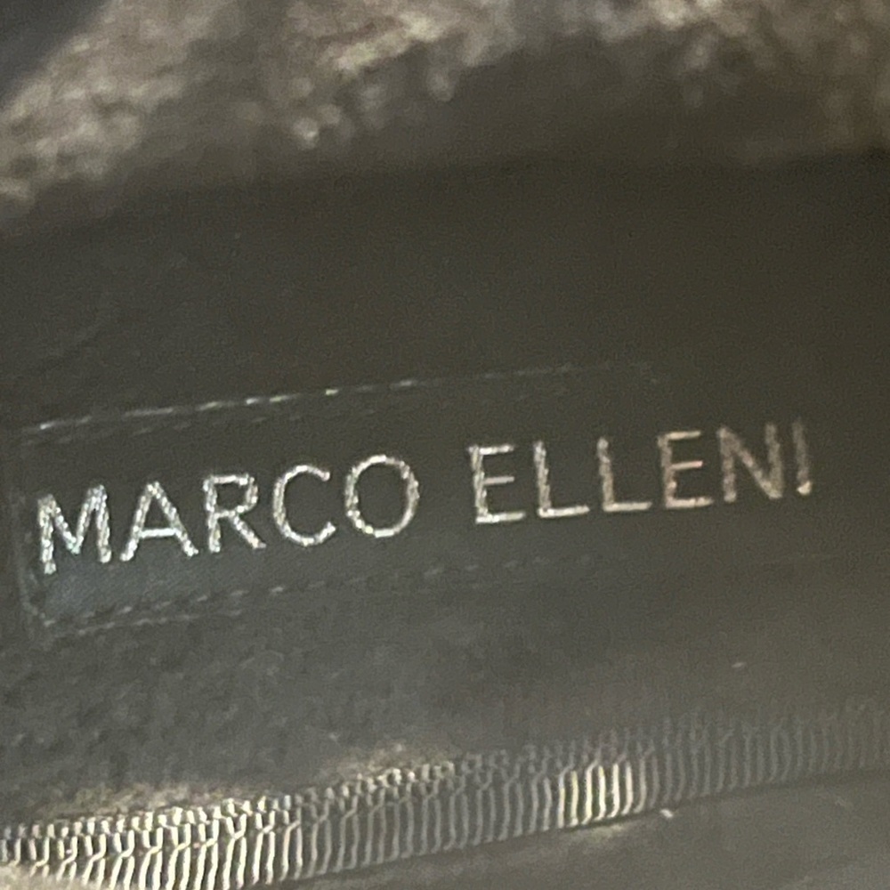 Women's Patent Leather Sz 7 / EU38 Black Combat Boots‎ Platform Lace Up Grunge - Picture 11 of 14